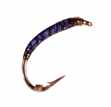 Nymphe Nr. 44 - Dunkelblau Glitter