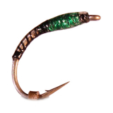 Nymphe Nr. 70 - Grün Glitter